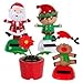 Plastic Solar-Powered Dancing Friends (Set of 4)