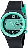 Neff Unisex NF0225BKTL Stripe Analog Display Japanese Quartz Black Watch