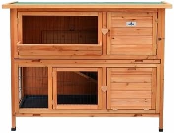 4ft single rabbit hutch