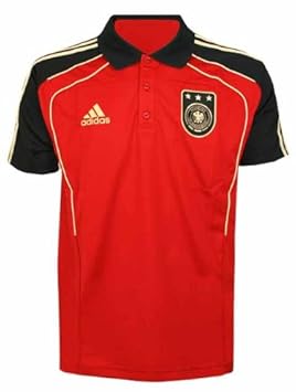 adidas Fan-Polo DFB POLO (red/gold/black)