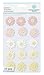 Martha Stewart Crafts Stickers, Dimensional Pink and Yellow Daisy