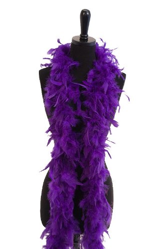 WGI 6' 60g Adult Feather Boa, Purple