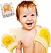Bath Sponge Gift for Babies or Toddlers | Shower & Bathtime Sponge, Scrub, Loofah | All Natural and Gentle Exfoliation - Pediatrician Approved