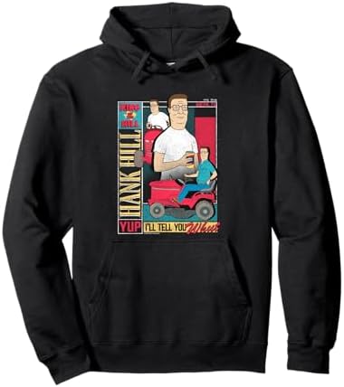Amazon.com: King Of The Hill Hank Hill Mowing Montage Yup Pullover