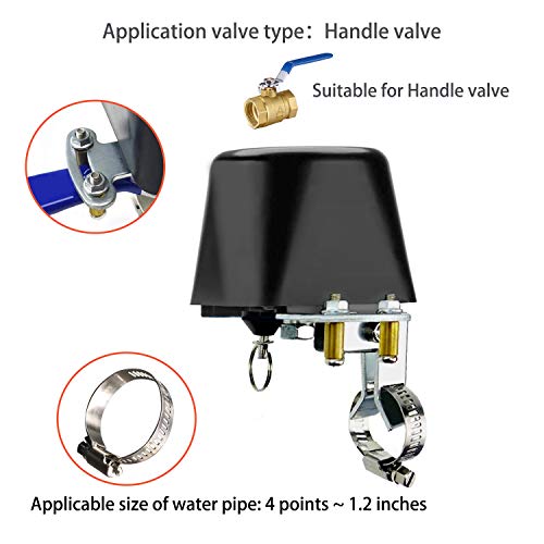 Smart WiFi Water Valve,Xenon WiFi Water Valve Compatible with iOS