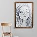 Calenzana 24x36 Poster Picture Frames Rustic Distressed 24 x 36 Photo Frame Set for Wall, 2 Pack, Brown