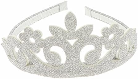 Glamour Girlz Womens Unisex Princess King Queen Crown Tiara Halloween Costume Outfit Party School Play Fancy Dress Headband Hair Hoop Headpiece Alice Band Hairband Deeley Bopper