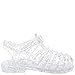 Teeny Toes Girls Clear Glitter Girls' Infant Jelly Sandal 3 Regular