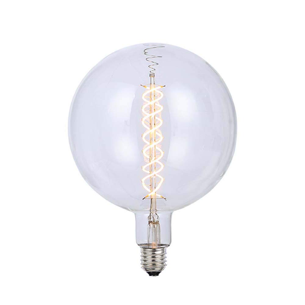 LED LEUCHTMITTEL Metall SILBERFARBEN, 1XE27 LED LED Lamp