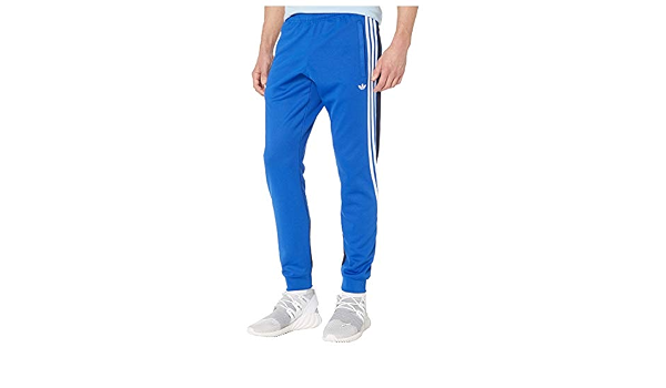 adidas Originals Pantalones de chándal de 3 rayas para hombre, Equipo Royal  Azul/Blanco, X-Small: Amazon.es: Ropa