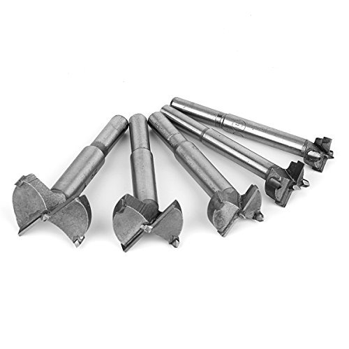Forstner Drill Bits, Stageek 5 Pcs Woodworking Forstner Bits Set