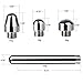 Alwaysuc New Style Aluminum Enema Nozzle Shower Vaginal Anal Cleaner Colonic Douche System Cleaner(3 Shower Head)
