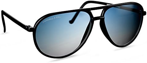 Aviator Sunglasses Black/Blue