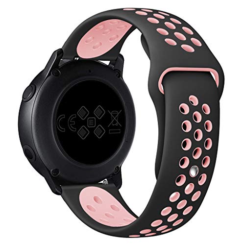 HOT Sale!!! for Samsung Galaxy Watch Active - Silicone Wrist Watch Bands Texture Bracelet Band for Gifts - Thumbnail 2