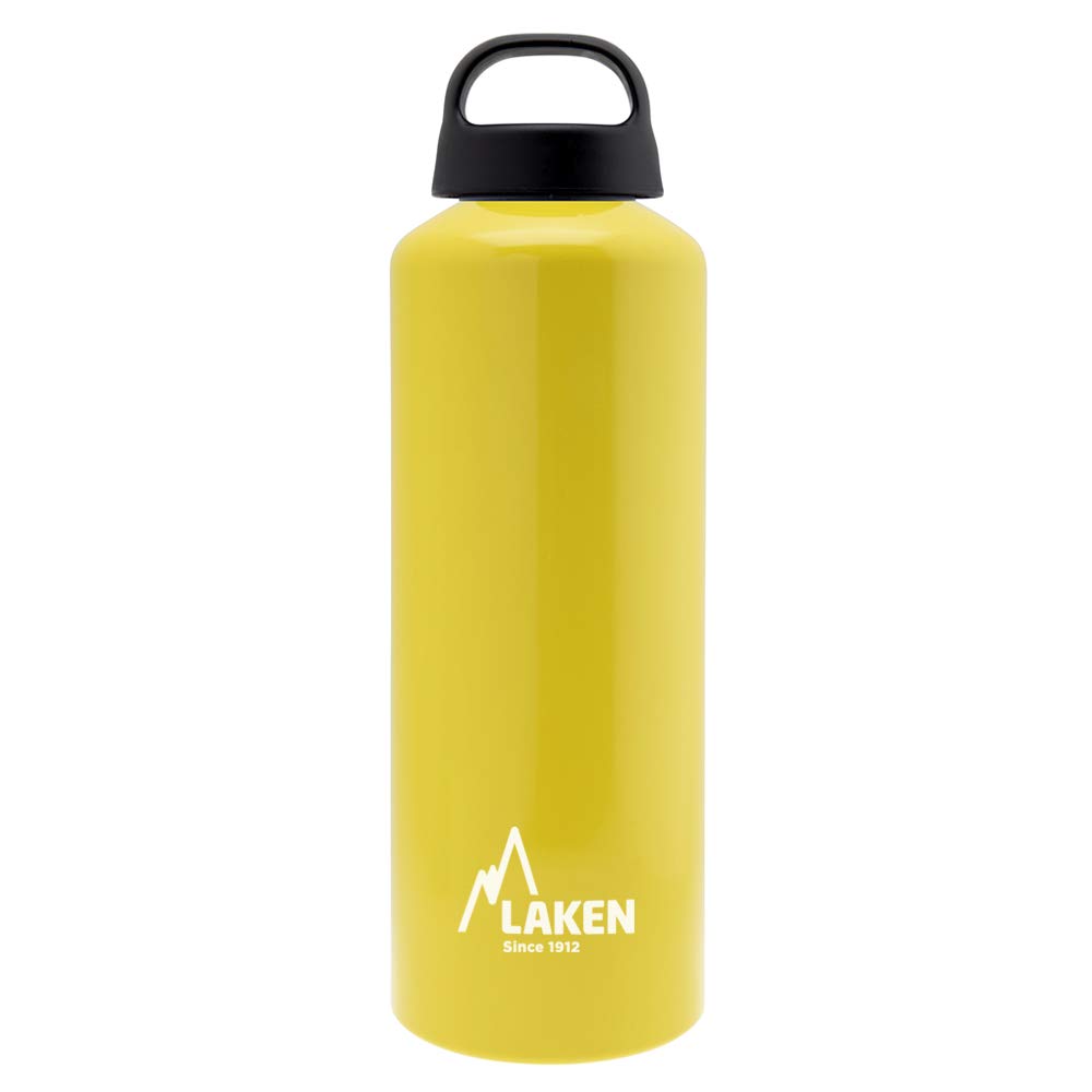 Laken Unisex ? Adult Aluminium Yellow 0.75 Litre BPA Aluminium Drinking Bottle Classic 0.75 Litre PBA