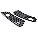 NewYall Set of 2 Front Left Driver and Right Passenger Side Bumper Fog Light Lamp Grill Grille Cover