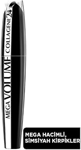 L'Oreal Paris Mega Volume Collagene 24h Black Mascara 9ml view 2