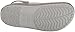 Crocs unisex adult Men's and Women's Crocband Clog, Light Grey/Navy, 12 Women 10 Men US
