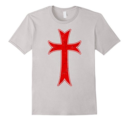 Templar Cross Distressed T-Shirt