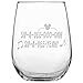 Laser Etchpressions Enchanted Sip-A-Dee-Doo-Dah Stemless Wine Glass, Funny Gag Birthday, Christmas Gift, Whimsical Engraved Glass for Magical Moments