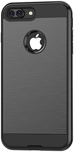 iPhone 7 Plus Case, Luobod Apple iPhone 7 Plus with Heavy Duty Protection Slim Durable Flex and Easy Grip Design for iPhone 7 Plus (2016) - Black