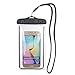 Mini-Factory Universal Waterproof Case for iPhone 6/6s / Plus 5s / Galaxy S6 / Edge for Swimming/Diving/Beach/Water Activities IPX8 100 Feet(Black)