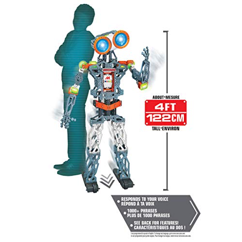 Meccano MeccaNoid G15KS 1243 Piece Robot Building Kit with Carrying Case