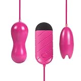 ZEMALIA Ada Double Egg Bullet Vibrators with Remote Control Easy…
