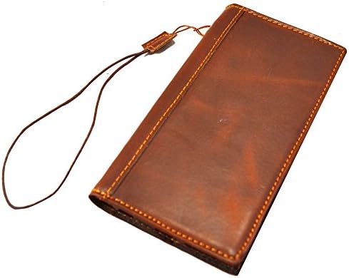 Artech 21 iPhone 6 Plus Leather Case -- Texas Series Argentina Cowhide Genuine Leather Wallet Case Cover for iPhone 6 Plus (5.5 inches,NOT for 4.7 inches) , Retro Book Stylee , Wallet Case with Id Slots,Cash Pocket (Dark Vintage Brown for iPhone 6 Plus)