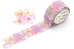 Kawaii Flower Petal washi Tape DIY Cute Stickers Scrapbook Office Supplies Stationery Tape Journal washi Tapes Set Clever and