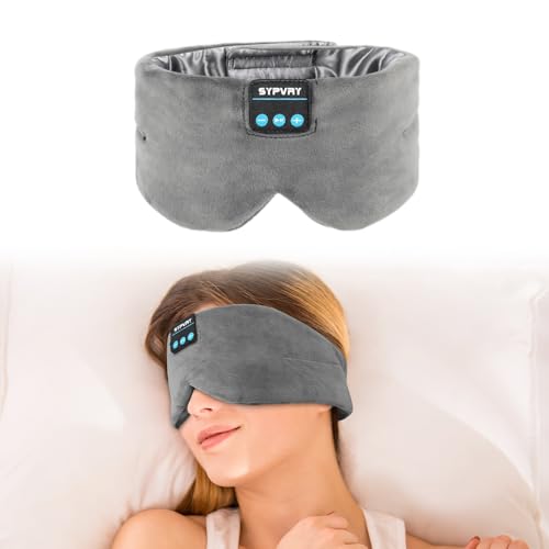 sypvry Sleep Mask with Bluetooth Headphones