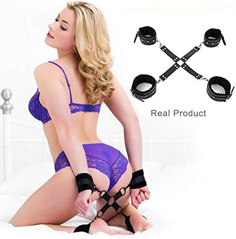 Funny Baseballs - Take Your Love Fantasy Anywhere with B-o-ndageromance Re-s-traint Kit for Cou-ples Under B-ed Straps Prime Beginners Play Set Bon-dage Women Silicone Breathable Har-ness Shac-kles An