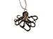 Steampunk Octopus Pirate Nautical Necklace Pendant Antique Bronze, 28
