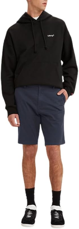 XX Chino Taper Shorts II Pantalones cortos, Baltic Navy Ltwt Microsand, 32W Hombre