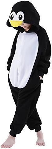 Yxjdress Unisex Children Cute Penguin Pyjamas Halloween Onesie Costume