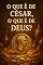 Livro O Que é de César, O que é de Deus?