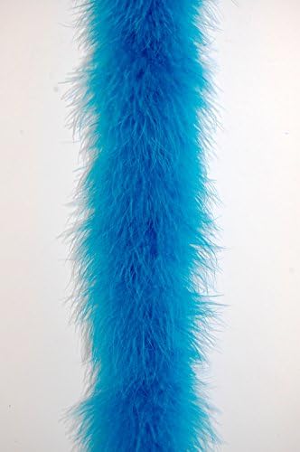 Marabou 2 Yards Long 6 Feet 22 Grams (Turquoise)