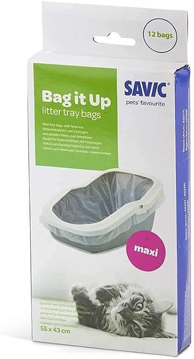Savic Bag It Up 12 Maxi Hygienic Bags 55X43 cm