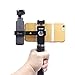 Skyreat Aluminum Handheld Phone Holder Tripod Mount Stand for DJI Osmo Pocket Accessories,w/Cold Shoe Interface & 1/4” Thread Support External Microphone & LED Light