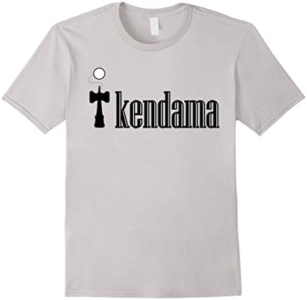 Men's I Kendama T-shirt for boys, girls, and Adults  Small Silver