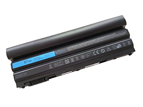 LQM 11.1V 97Wh 9cell New Laptop Battery for Dell Latitude E6420 E6430 E6520 E6530 E5420 E5520 E5430 E5530,Compatible P/N: M5Y0X T54FJ 2P2MJ 312-1325 312-1165 PRV1Y