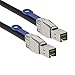 CableCreation 6.6FT External HD Mini SAS SFF-8644 to SFF-8644 Cable, 2M/6.6FT Black …