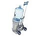 Seville Classics Folding Aluminum Convertible Utility Cart, 150 lb. Capacity, Grey