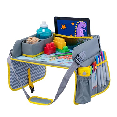 Kids Travel Tray Car Seat Tray Travel Lap Desk Accessory for Your