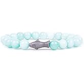 Fahlo Shark Tracking Bracelet – Track a Real Shark’s Journey – Supports Wildlife Conservation – Elastic, One Size Fits Most – on Interactive Mobile App Map – Unisex Ocean Conservation Gift