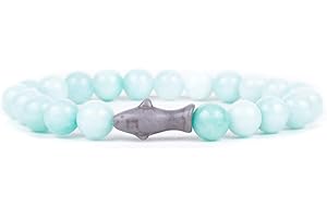 Fahlo Shark Tracking Bracelet – Track a Real Shark’s Journey – Supports Wildlife Conservation – Elastic, One Size Fits Most – on Interactive Mobile App Map – Unisex Ocean Conservation Gift
