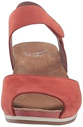 Dansko Women's Vera Slide Sandal, Coral Milled