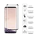[3-Pack] Samsung Galaxy S8 Screen Protector , [No Bubble][Case-Friendly][3D coverage] PET HD Screen Protector Film for Samsung Galaxy S8 Black