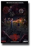 Stranger Things Poster TV Show Promo 11 x 17 inches Season 3 Summer Fireworks