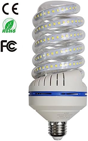 30W Daylight LED Corn Light Bulb for Indoor Outdoor Large Area - E26 2650Lm 6000K Cool White,for Street Lamp Post Lighting Garage Factory Warehouse High Bay Barn Porch Backyard Garden Super Bright